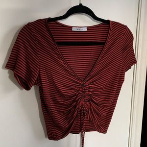 String-Up Crop Top